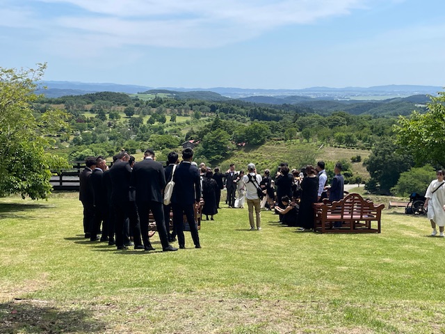 来年も牧場で結婚式！